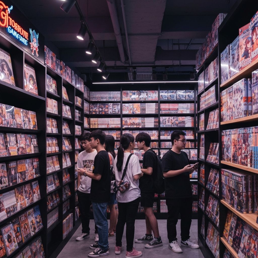 Pop culture shop
